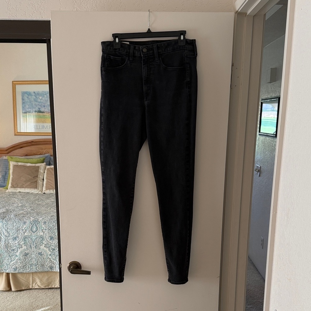 Gap, Women's High Rise Black Jeans, size 12T